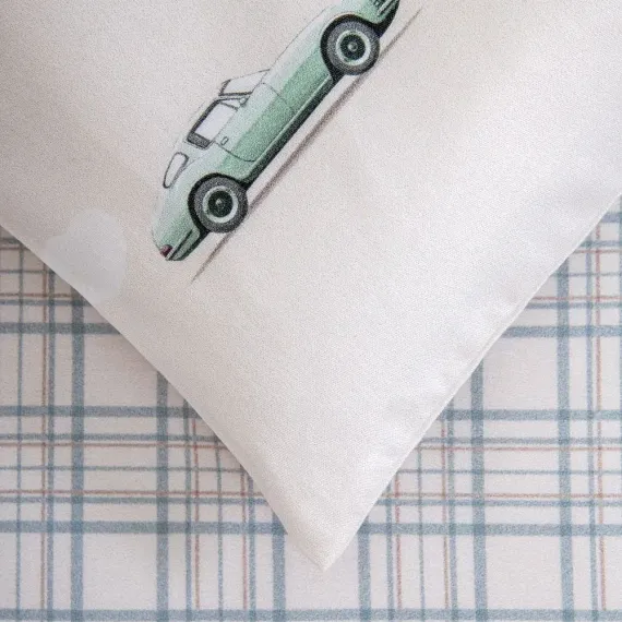 Комплект постельного белья Lollycottons Маленький гонщик