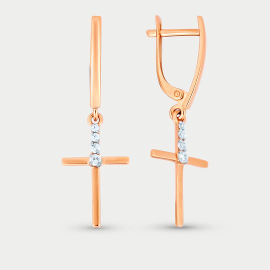 Серьги золотые