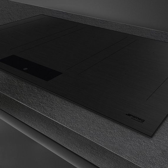 Индукционная стеклокерамич. панель SMEG SIM3864MB