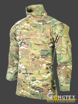 Боевая рубашка Gongtex Phantom Tactical Shirt. Мультикам