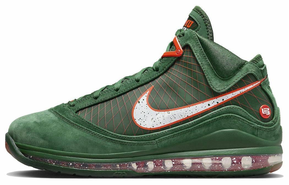 Кроссовки Famu X Nike Lebron 7 "Gorge Green"
