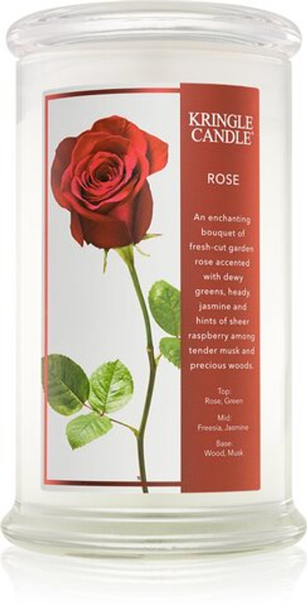 Kringle Candle Rose - ароматическая свеча /   624  g  / GTIN 846853071787