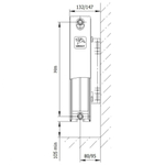 Радиатор стальной «LEMAX» Compact 22 300х3000