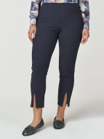 Брюки утягивающие с разрезами