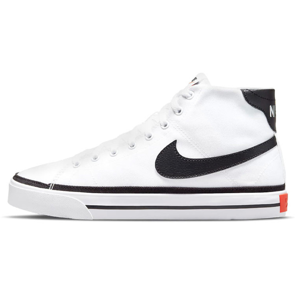 Кроссовки Nike Court Legacy Canvas Mid White Black