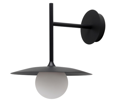 08469W-1,19 Настенный светильник Элисон черный