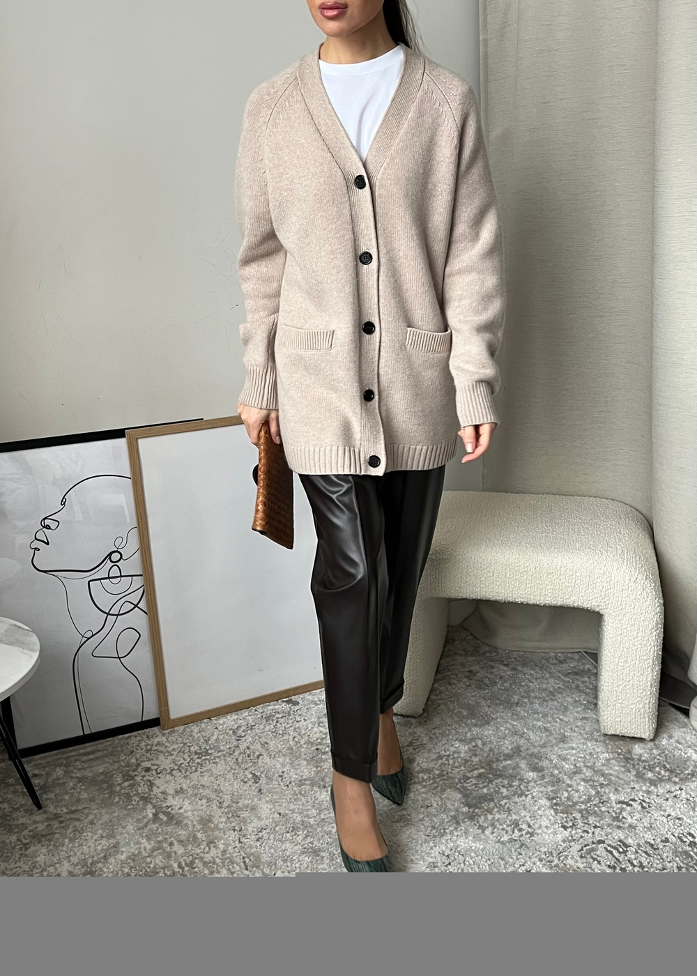 Кашемировый кардиган Monn Cashmere, XS