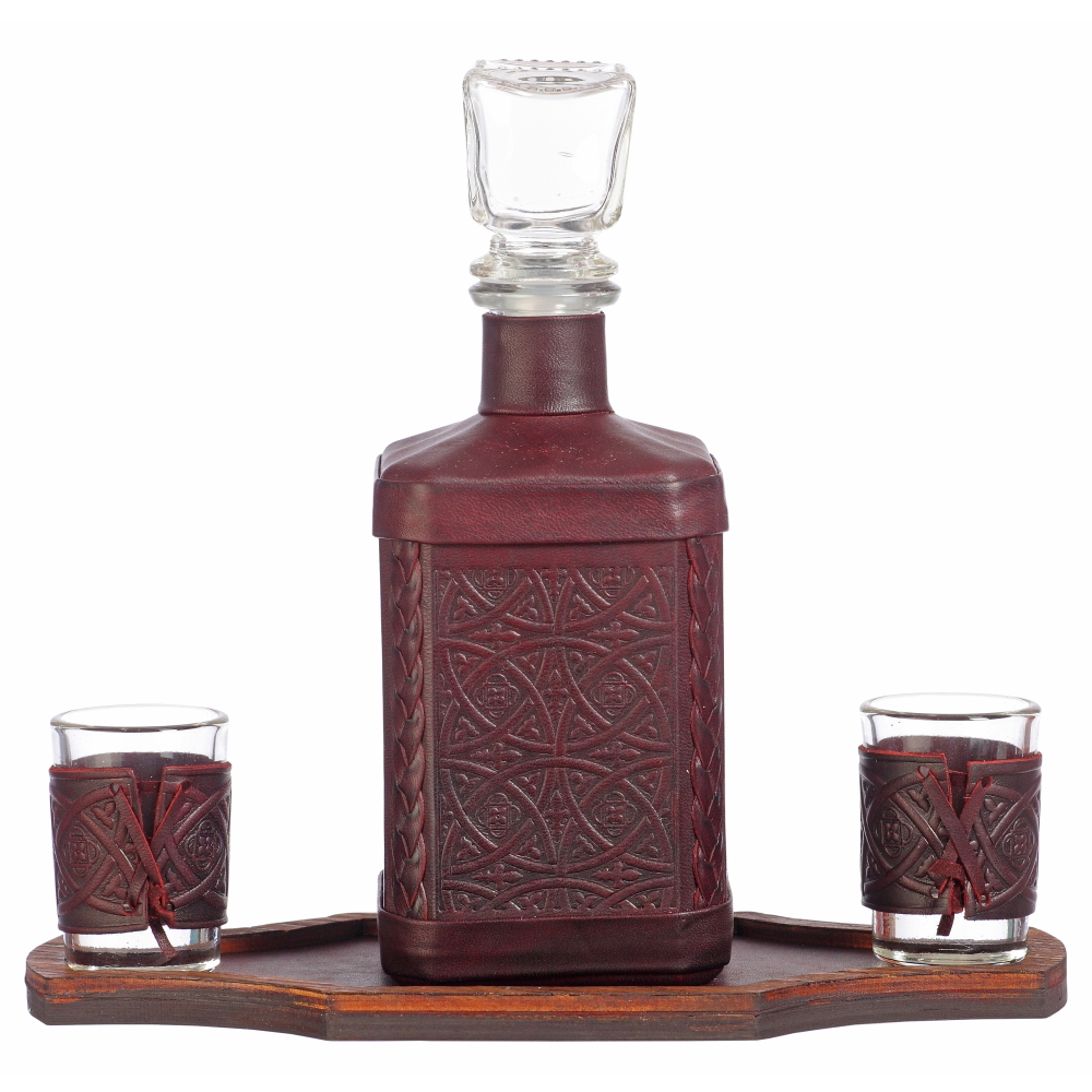 Графин «Вневедомственная охрана-1» с накладкой из стали