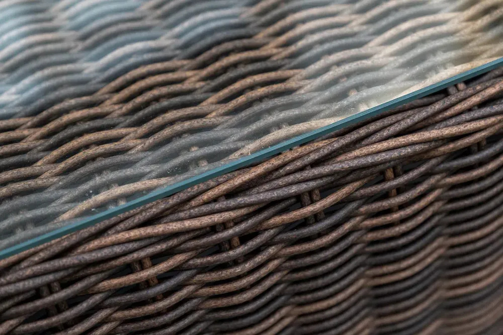 "Капучино" лаунж-зона из искусственного ротанга, цвет коричневый