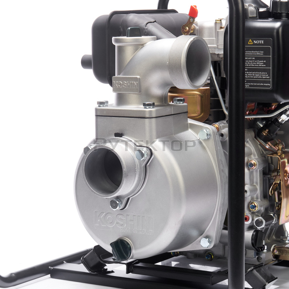 Дизельная мотопомпа для слабо загрязненных вод Koshin SEV-80D