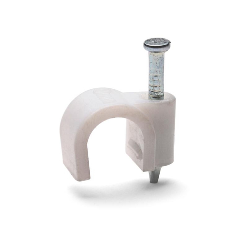 Скоба пластиковая СПК 12 (50шт) Fortisflex