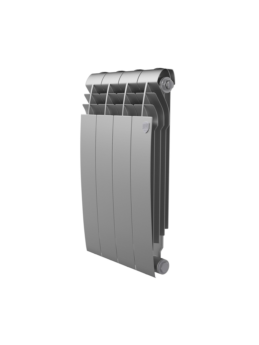 Радиатор биметаллический Royal Thermo BILINER B 500 Серебристый - 4 секц.