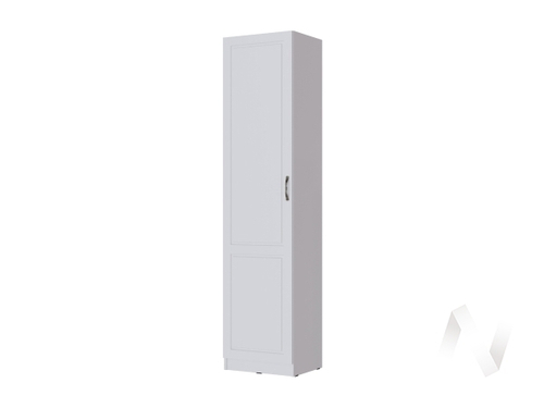 Пенал Гостиная Апполия (белый/белый дуб)