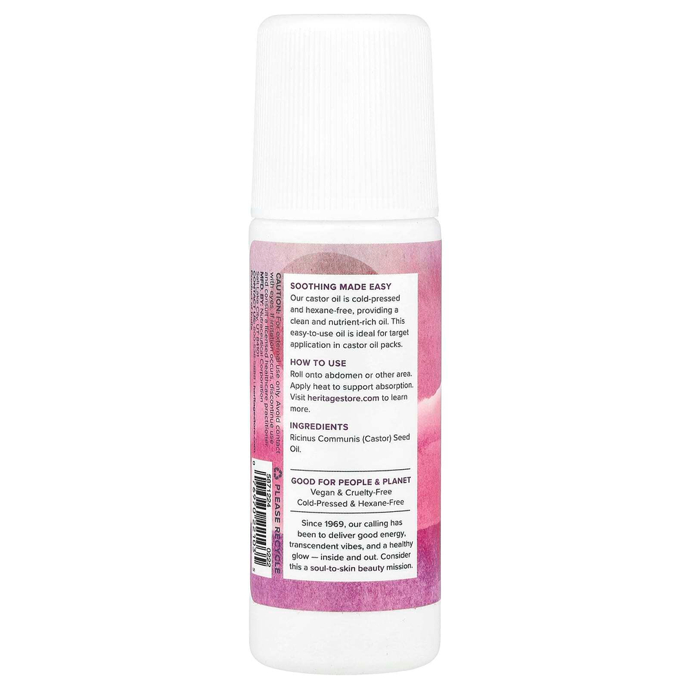 Heritage Store, Шариковое средство с касторовым маслом, 89 мл (3 жидк. Унции)