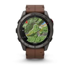 Умные часы Garmin Fenix 8 Pro 51mm Amoled Sapphire Titanium Carbon Grey Chestnut Leather