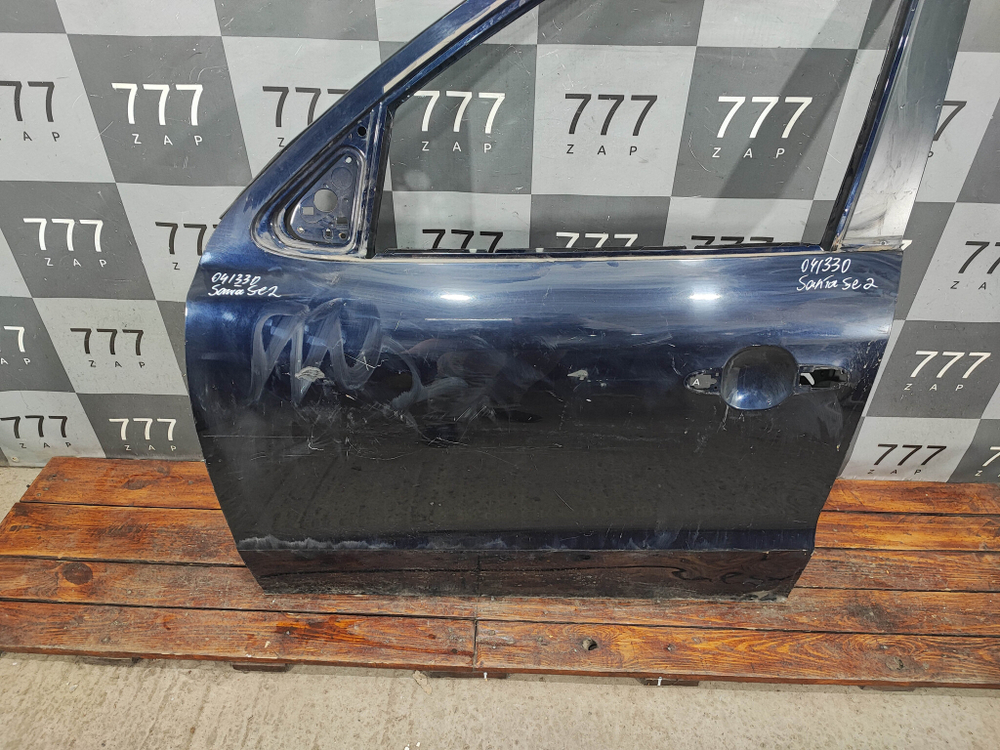 Дверь передняя левая Hyundai Santa Fe 2 (CM) 05-12 Б/У Оригинал 760032B020