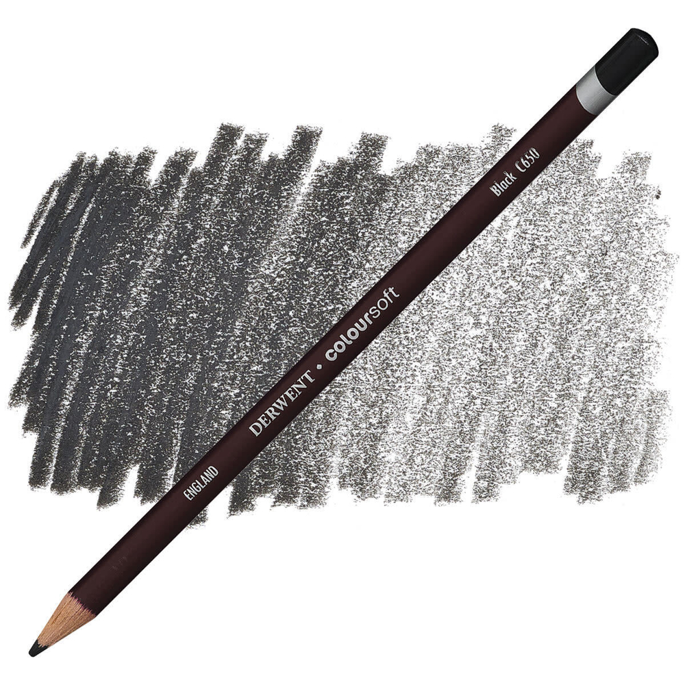 Derwent Coloursoft. C650 Black