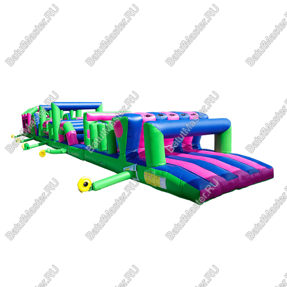 Коммерческая надувная полоса препятствий "Азарт"