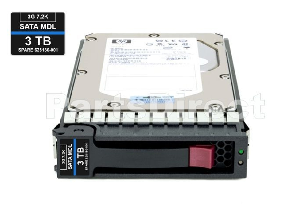 Жесткий диск HPE 628059-S21 HP 3-TB 3G 7.2K 3.5 SATA