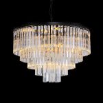 Люстра Odeon 10A black/clear