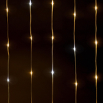 Электрогирлянда занавес Best Technology 1200 led теплый/холодный белый 4+2х3 м со стартовым шнуром