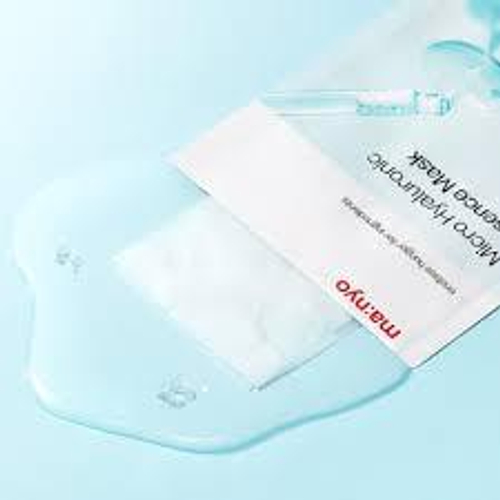 Manyo Micro Hyaluronic Essence Mask тканевая маска с микро гиалуроновой кислотой для обезвоженной кожи