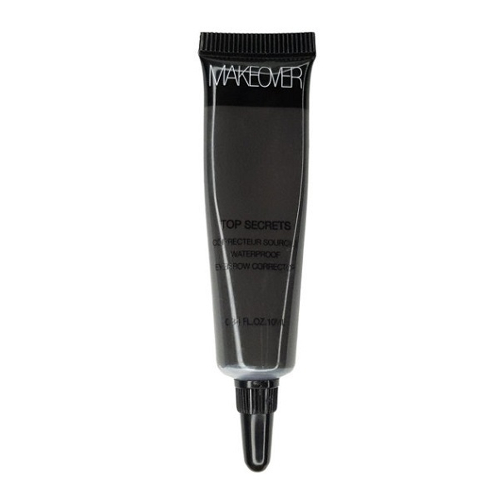 Водостойкий гель для бровей тон Noir Makeover Paris Waterproof Eyebrow Corrector 10мл