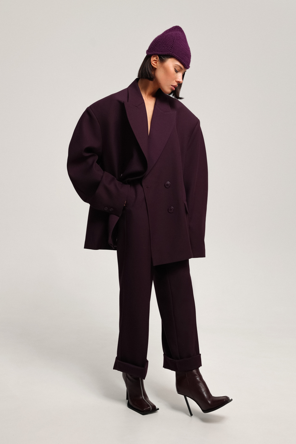 Брюки с посадкой на бёдрах