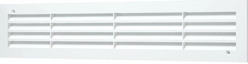 Решетка вентиляционная 455х133мм переточная Эра 4513РП