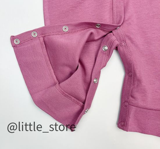 Слип хлопковый "Basic" Ягодный, открытые ножки