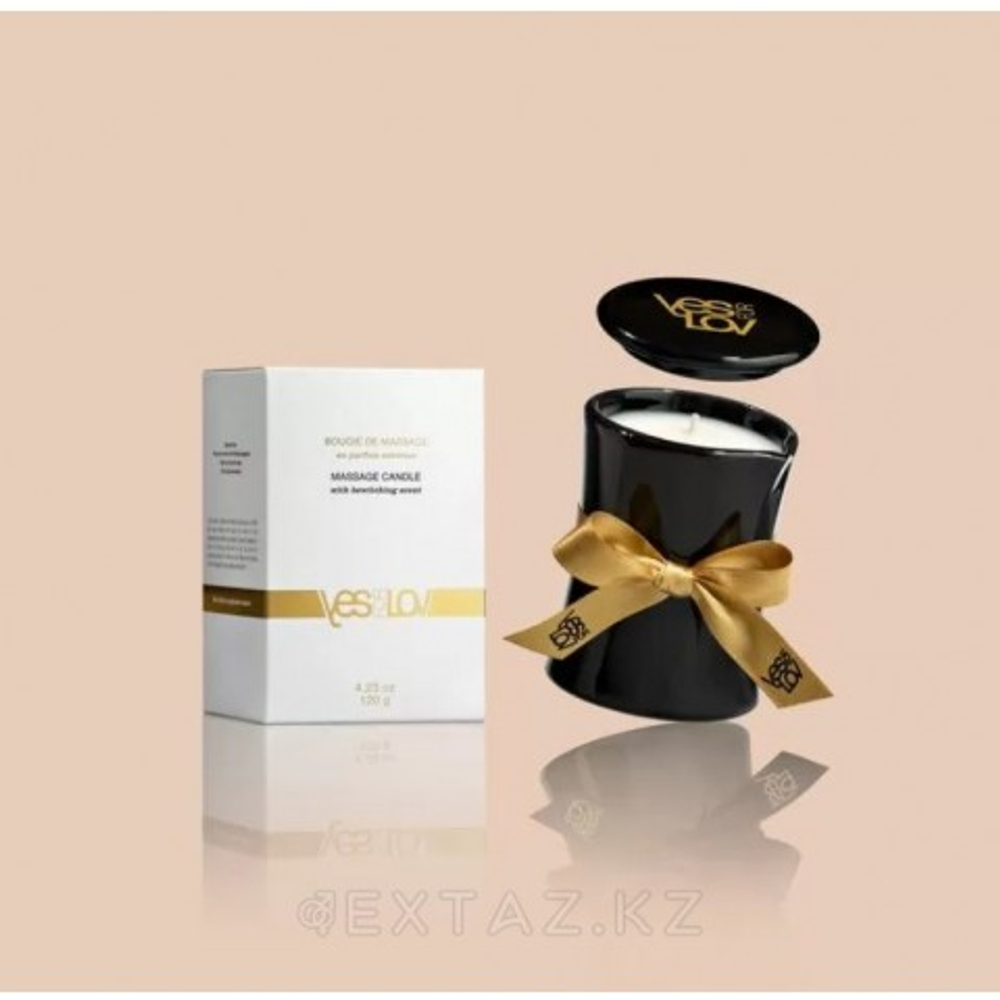 Свеча массажная YESforLOV с чарующим ароматом, 120 гр
