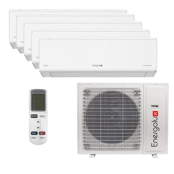 Мультисплит система на 5 комнат Hisense AMS-09UW4RVETG00 S x 5 / AMW5-42U4RTA
