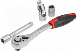 Набор инструментов STARTUL 1/4 , 1/2 6 граней 82 предмета PRO Stuttgart PRO-082S