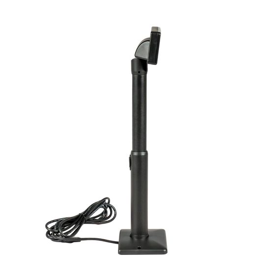 Дисплей покупателя POScenter PCP220 (USB, LCD 2х20, белые символы на синем фоне), подставка, USB кабель 3.0 м., черный