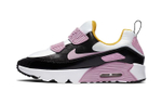 Middle-aged children's Nike Air Max 90 Tiny color matching casual low-top running shoes black powder