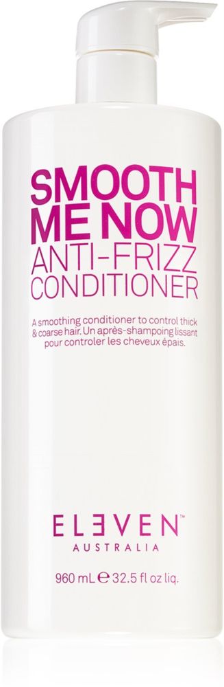 Eleven Australia Smooth Me Now Anti-Frizz Conditioner - кондиционер, разглаживающий вьющиеся и статические волосы /   960  ml  / GTIN 9346627000070