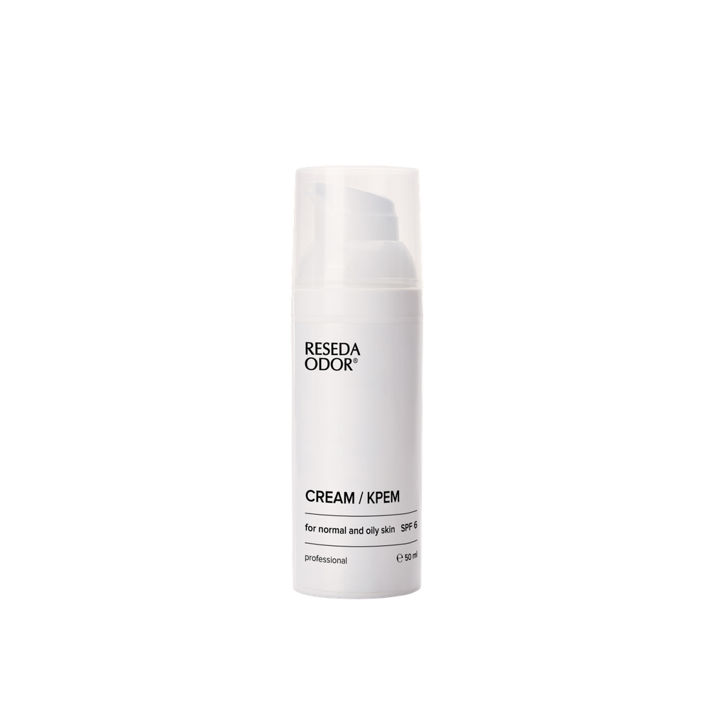 Сream for normal and oily skin SPF6  Nourishing Cream for Deep Skin Hydration