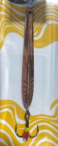 44 Блесна зимняя KDF Minkur 130-8024 5 гр 60 мм цв copper