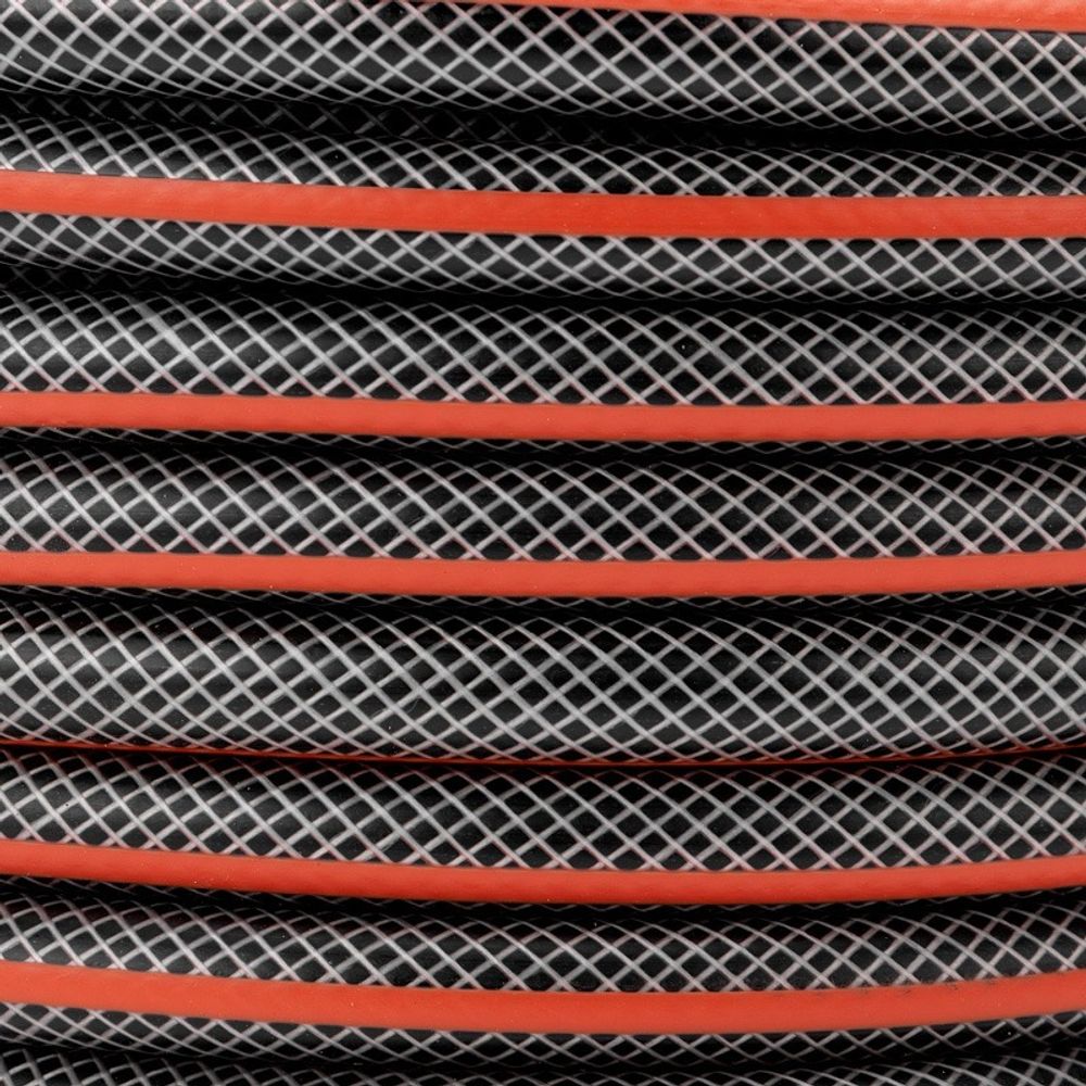 Шланг поливочный ПВХ 3-х слойный армированный 1/2" 25м Стандарт ЧЕТЫРЕ СЕЗОНА