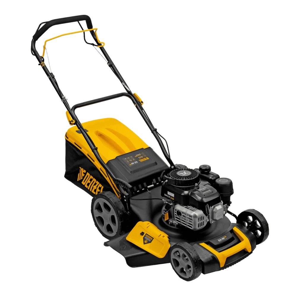 Газонокосилка бензиновая DENZEL GLR-460SP-ZS: 3.5 л.с., нож 46 см, 58824