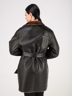 Дубленка зимняя шуба натуральная двухсторонняя