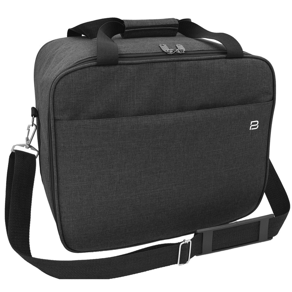 Сумка дорожная для ручной клади Pobedabags Комфорт Black 36 x 30 x 27