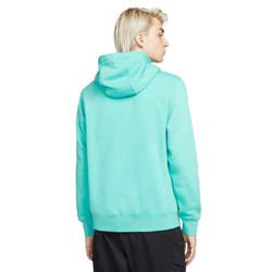 Мужская теннисная кофта Nike Sportswear Club Hoodie PO BB -washed teal/washed teal/white