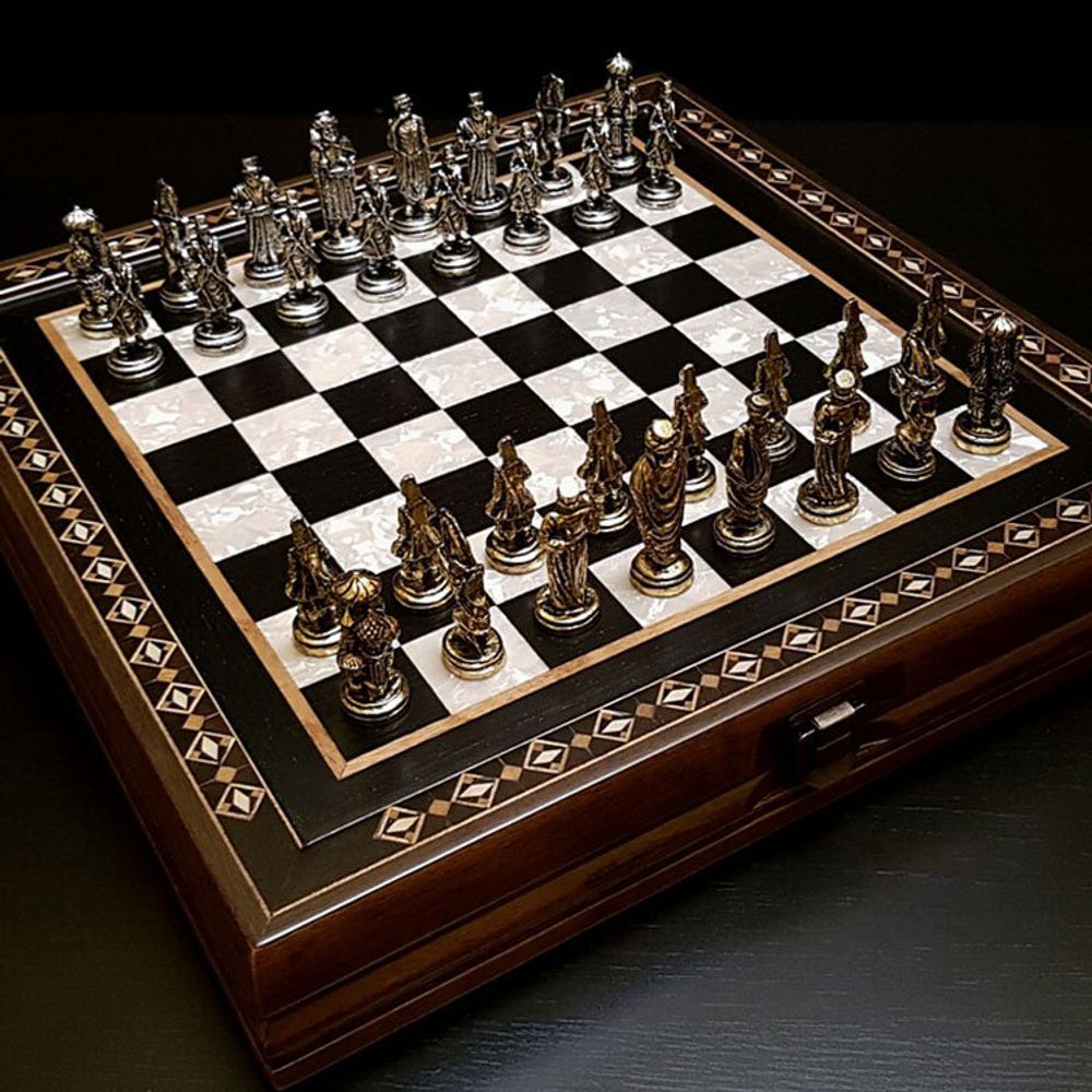 Шахматы "Древний Египет" венге антик (2627-BA-EG) 6