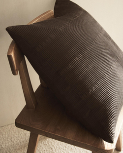 Zara Home наволочка декоративная из хлопка, коричневый, 60x60 см