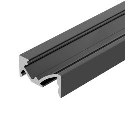 Профиль SL-BEVEL-W21-2000 ANOD BLACK (Arlight, Алюминий) 043688
