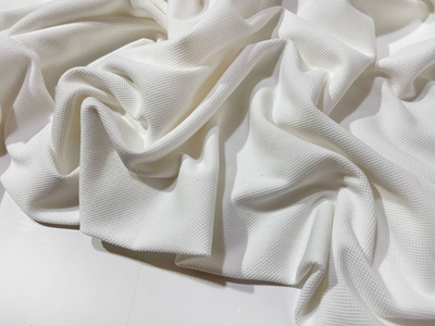 МОЛОКО - Футер жаккард ПИКЕ (1388 Маша)