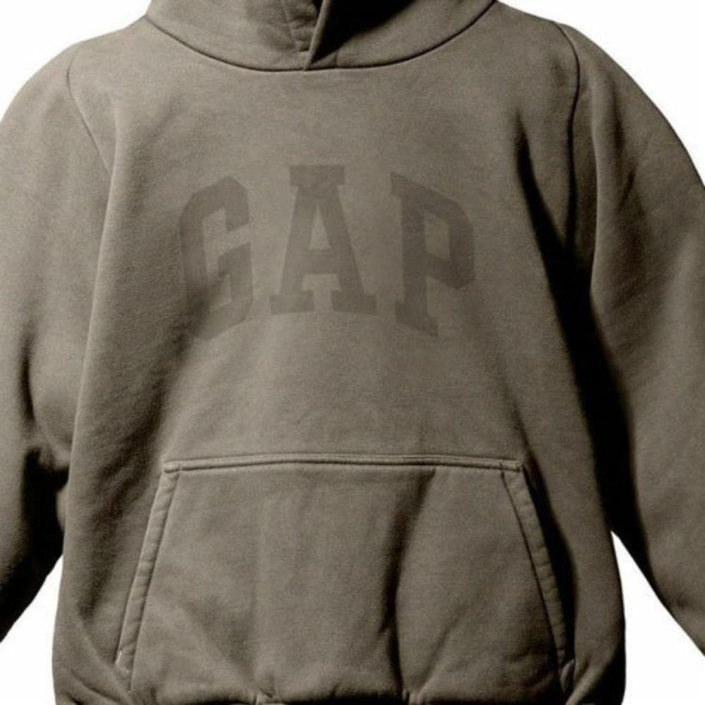 YEEZY x GAP x Balenciaga, худи, коричневый