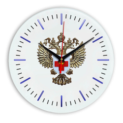 Настенные часы "Эмблема Здравоохранения 02 52"