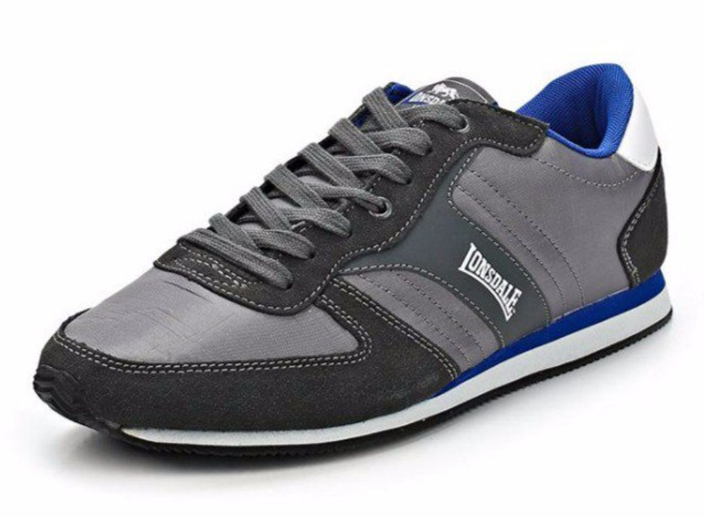 Кроссовки Lonsdale Coniston Grey/White/Blue